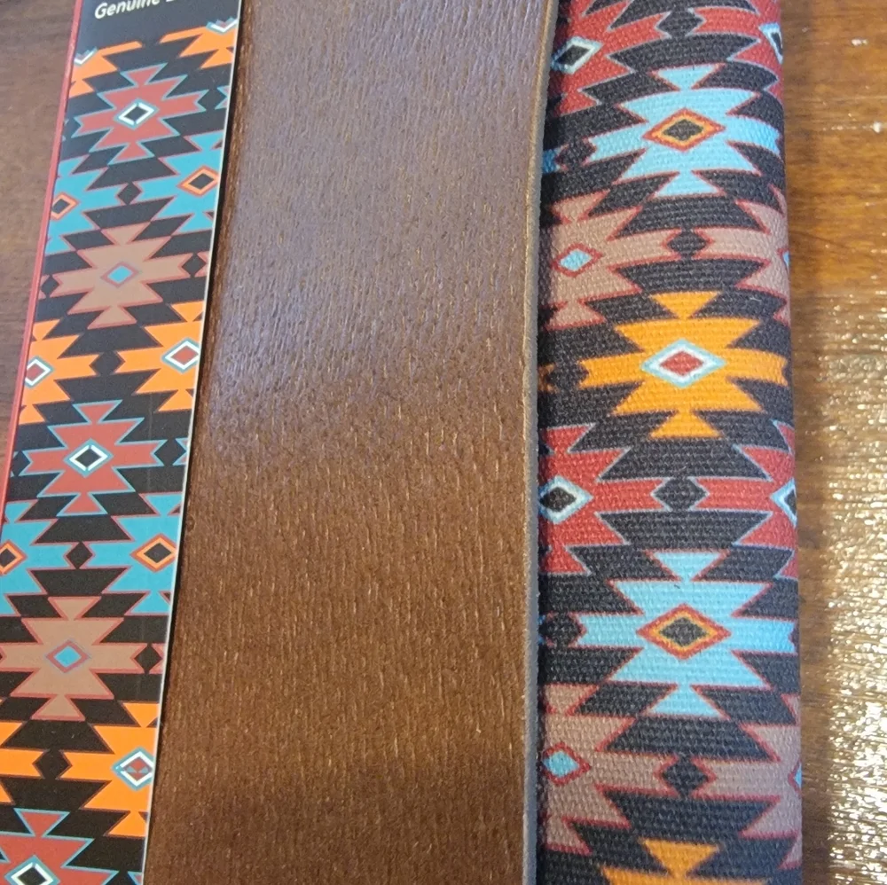 Red Dirt Hat Co. Patterned Leather Wallet